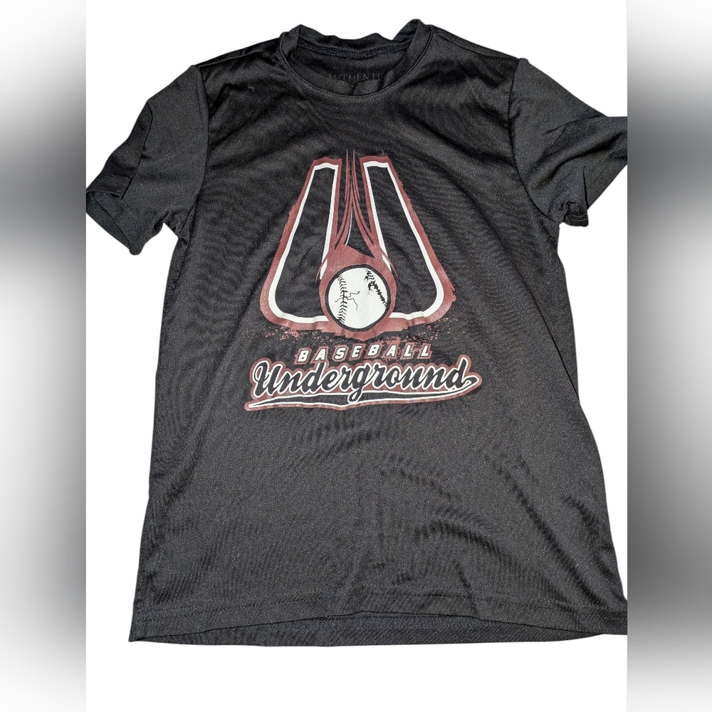 Free Add On Underground Black Baseball Tee